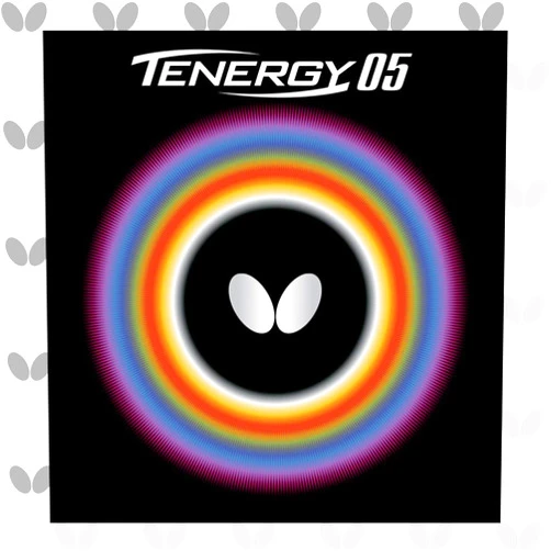 Butterfly Tenergy 05 Table Tennis Rubber | Butterfly Table Tennis Rubber | 1.7, 1.9, 2.1 Sizes | Red or Black | 1 Table Tennis Racket Rubber Sheet | Professional Table Tennis Rubber