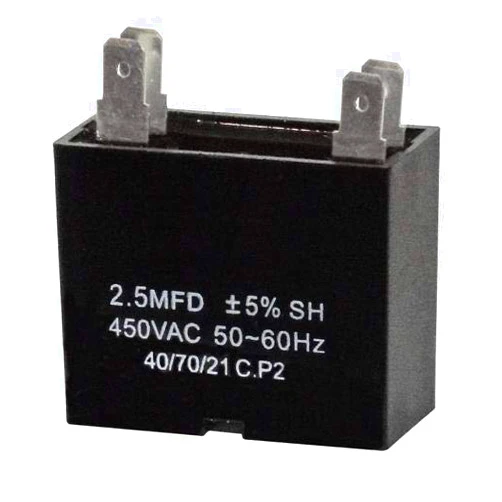Universal Component 2.5 uf 450V 50/60Hz HVAC Mini-Split Capacitor Replaces ALLTEK & Others