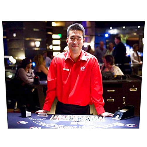 24 Blackjack Casino Dealer Aaron Yoo as Choi 8 x 10 Inch Photo