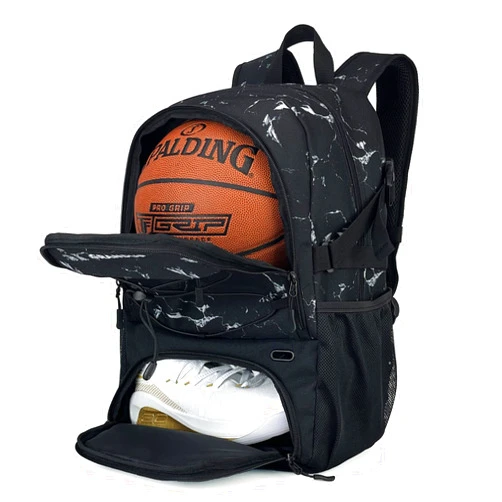 GRANDUP Basketball backpack with ball and shoes compartment Fit Volleyball, soccer, Swim, Gym, Travel, and School, large capacity sports training equipment bags