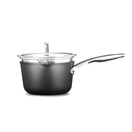 Calphalon Premier Hard-Anodized Nonstick 3.5-Quart Sauce Pan with Lid