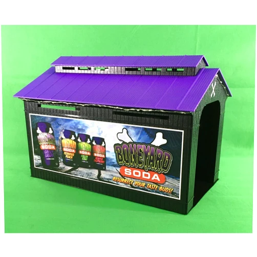 Lionel Halloween Lighted Half Covered Bridge