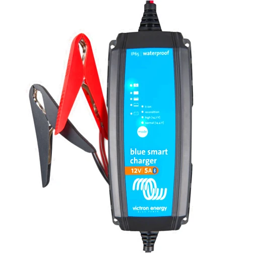 Victron Energy Blue Smart IP65 12-Volt 5 amp Battery Charger (Bluetooth)