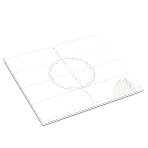 Gilprop 50 Pcs Marine Navigation Universal Plotting Sheet 14 x 12.9 Inch VP-OS Sheet Plotting Sheet for Marine Navigation Boat Navigation Tools