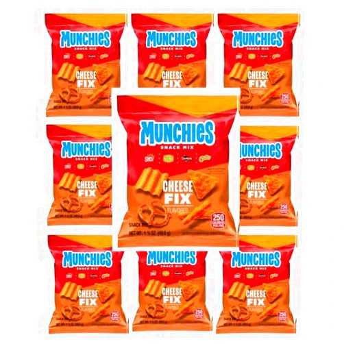 Generic Munchie Snack Mix Cheese Fix, 1.75 oz (Pack of 10)