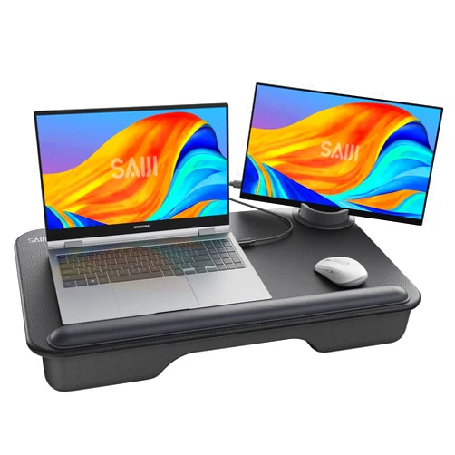 SAIJI Laptop Lap Desk - Fits Up to 17