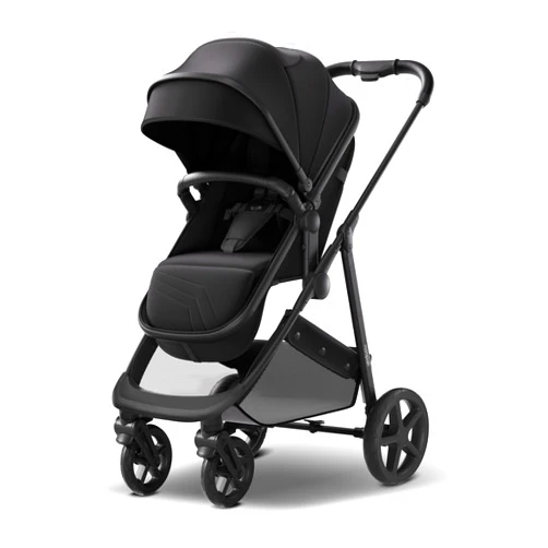 Mompush Wiz 2 in 1 Baby Stroller with Bassinet Mode, Convertible Infant Stroller for Newborn and Toddler with Reversible Seat and Large UPF 50+ Canopy