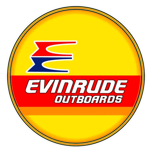 Vision Signs Evinrude Outboard Motors Sticker Bumper Sticker Vinyl Decal 5
