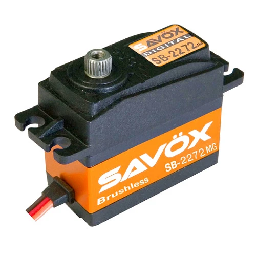 Savox SB-2272MG Lightning Speed Brushless Metal Gear Standard Digital Servo High Voltage