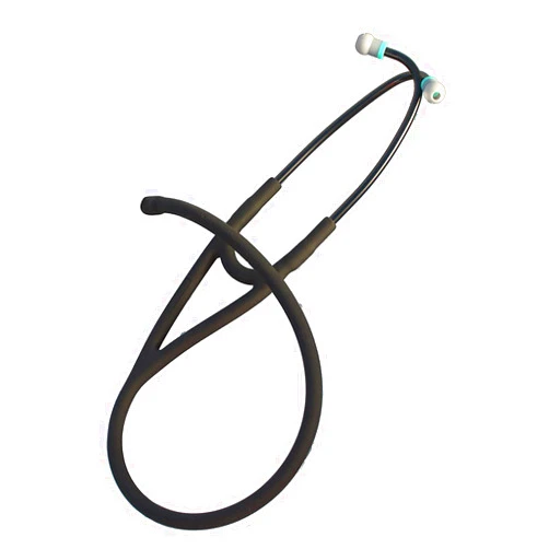 TRUAEVUM Compatible with/Replacement for Master Cardiology (r) and Cardiology III (r) Littmann (r) Stethoscope TUBING - 7mm Binaurals K7 BlackBlack