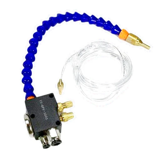 Generic Upgrade Version Mist Coolant Lubrication Spray System for Metal Cutting Engraving Cooling Sprayer Machine for Air Pipe CNC Lathe Milling Drill