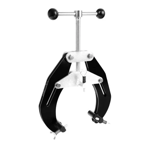 Xeoca Pipe Clamp, 2 to 6 in, Steel Pipe Alignment Tool with Lightweight Design, Ultra Clamp High Strength Ultra Clamp with Quick Acting Screws, Black