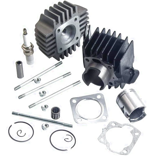 Tuningsworld 50cc Cylinder Piston Ring Gasket Top End Kit for Suzuki LT50 ALT50 JR50 ATV, 11210-04012-0F0