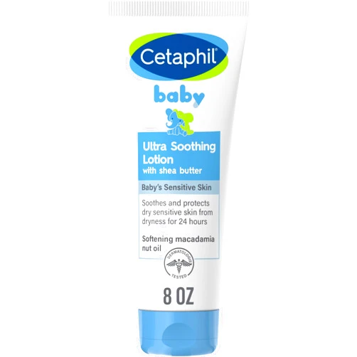 Cetaphil Baby Ultra Soothing Lotion with Shea Butter, Moisturize and Soothe Dry Skin,8 oz