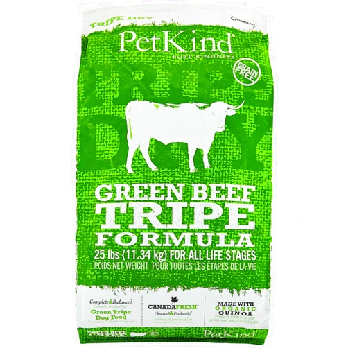 PetKind Tripe Dry Formula - Beef - 25