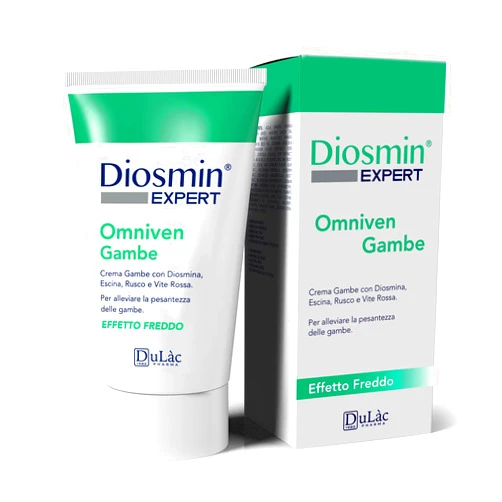 DULÀC FARMACEUTICI 1982 Dulàc - Varicose Veins Treatment for Legs, Cream for Circulation, Cooling Effect Diosmin and Horse Chestnut Cream for Leg Swelling Relief - Relaxing Leg Cream