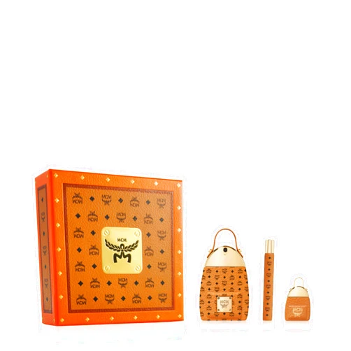 MCM Eau de Parfum 3 Piece Gift Set - Perfume Spray 2.5 Fl. Oz., Travel Spray 0.34 Fl. Oz., and Mini Spray 0.23 Fl. Oz.