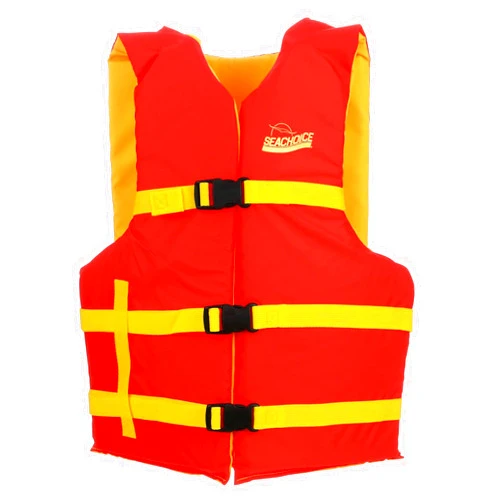 Seachoice 86250 Deluxe General Purpose Life Vest Orange/Yellow, XL