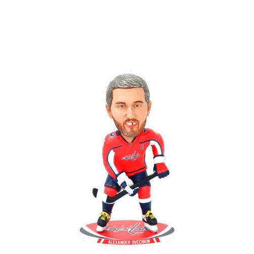 National Bobblehead Hall of Fame and Museum Alexander Ovechkin Washington Capitals Superstar Series 5 Inch Mini Bobblehead NHL