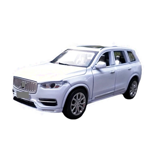 HASWEX Diecast Car for Volvo XC90 SUV Alloy Car Diecasts Vehicles Car Metal Model Car Model 1:32 Multicolor (Color : White)