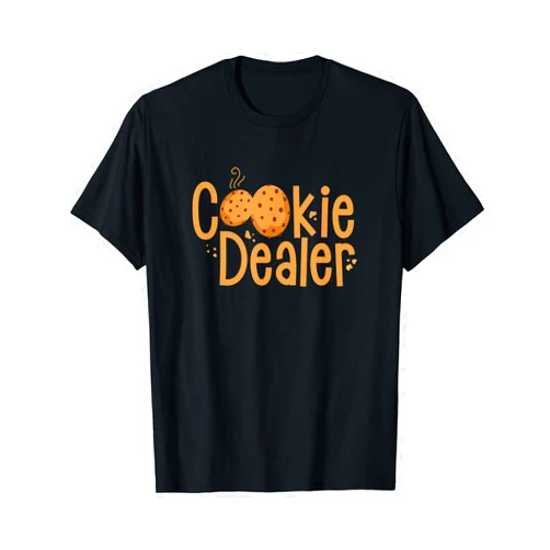SHIRTSIDE Cookie Cookie Dealer Bakers Sweet Tooth Cookie Baking T-Shirt