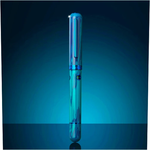 Nahvalur Nautilus Fountain Pen (Stub(1.1mm), Faroe Marine)