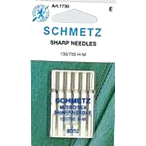 Schmetz Microtex 5Pk. Sz.12/80