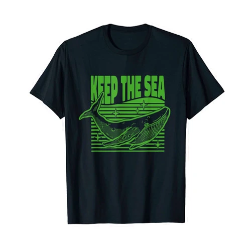 Keep Our Sea by Provio Keep Our Sea Plastic Free, Save The Planet. Earth Day Nature T-Shirt