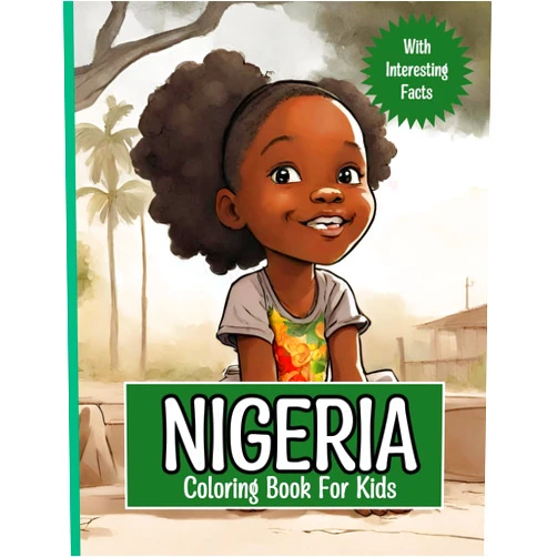 Grant Publishing Nigeria Coloring Book For Kids: With Interesting Facts
