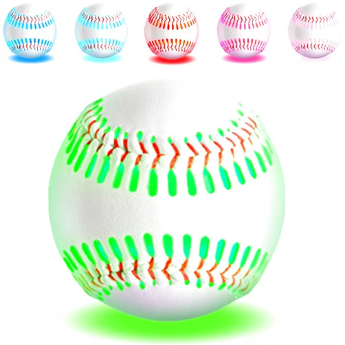 Tebery Light Up Baseball with 6 Changing Colors, Glow in The Dark Baseball, Official Size Baseball Gift for Boys and Girls, Kids, and Baseball Fans