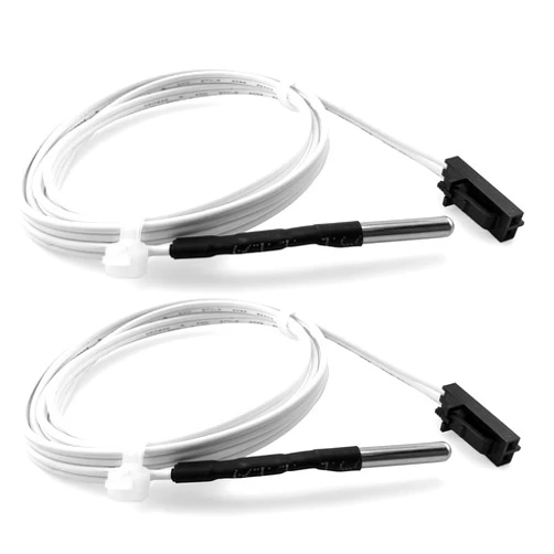 TIEXYE 2Pcs Prusa MK3s+ Thermistor, 3D Printer NTC 100K 3950 Prusa MK3 Thermistor, Prusa i3 mk3s+ Hotend Thermistor Compatible for E3D Prusa i3 MK3 MK3+ Prusa MK3S Prusa Mini 3D Printer Hotend,