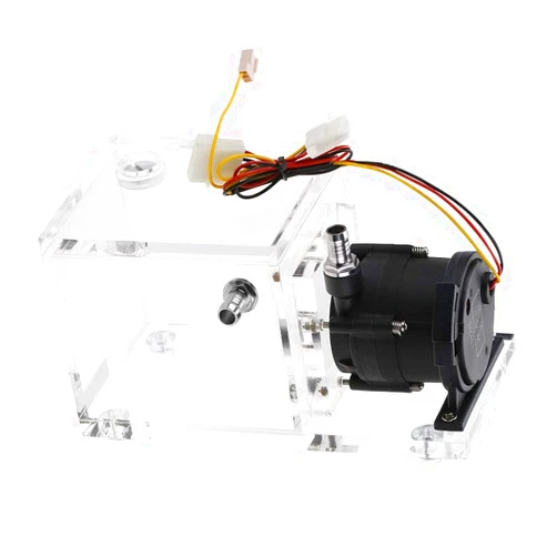 Wendry PC Water Cooling, Low Noise Water Integrated Kit, 890ML PC Cooled + 1200L/H Acrylic Water Cooling with Manual Adjustment Knob
