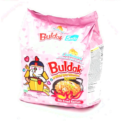 Samyang Carbonara Flavor Buldak Ramen Pack of 5