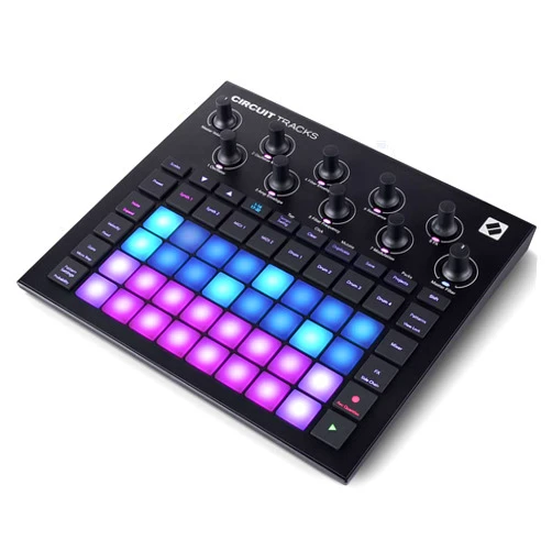 Novation Circuit Tracks: Groovebox sequencer with synth tracks, MIDI tracks and drum tracks for electronic music making
