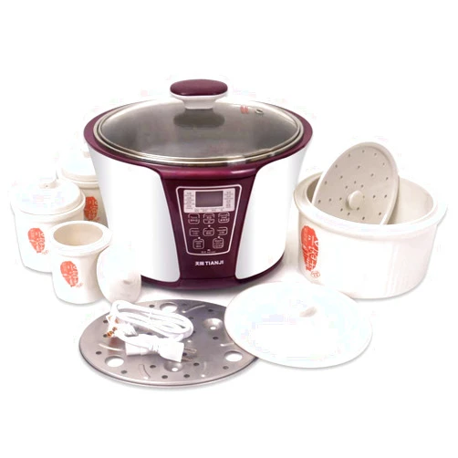 Tianji Smart 4 Ceramic Pot Electric Stew Pot DGD33-32EG 4-in-1 3.2L+2x0.65L+0.45L