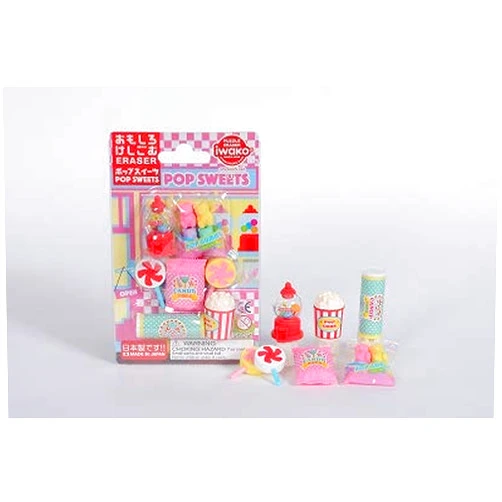 Iwako colorz Iwako Puzzle Eraser (Pop Sweets)