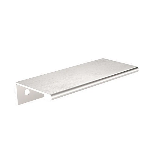 Richelieu Hardware BP989880170 Lincoln Collection 3 1/8-inch (80 mm) Center-to-Center Stainless Steel Modern Cabinet and Drawer Edge Pull Handle for Kitchen, Bathroom, and Furniture