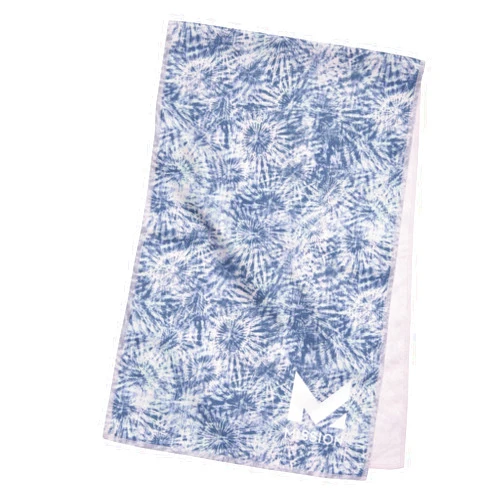 MISSION Original Cooling Towel, Twist & Shout Honeydew - Soft, Durable Microfiber - Cools Up to 2 Hours - UPF 50 Sun Protection - Machine Washable
