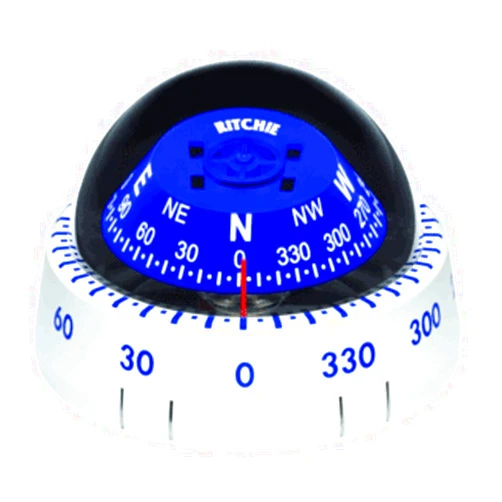 Ritchie XP-99W Kayaker Compass - Surface Mount - White Marine , Boating Equipment