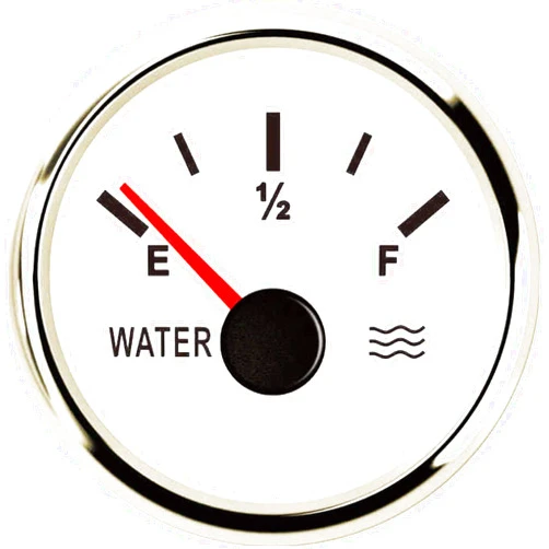 SAMDO Universal Water Level Gauge Liquid Level Meter 52mm 0-190ohm for Yachts Vessels Marine Boat 9-32V 2
