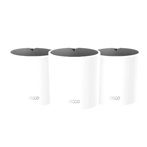 TP-Link Dual-Band AX1500 WiFi 6 Mesh Wi-Fi System (Deco X15) | Replaces Routers and Extenders | Covers up to 5,600 sq.ft. | 2 Gigabit ports per unit, supports Ethernet Backhaul | 2024 Release (3-Pack)
