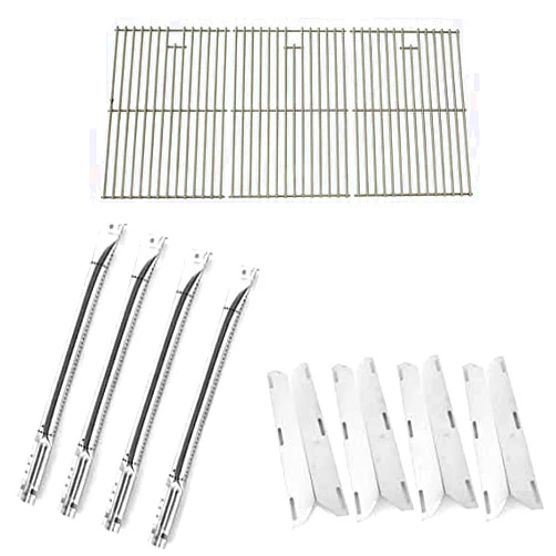 Oceanside bbq parts factory Replacement Kit for Charmglow 720-0536 Gas Model Includes Burners, Heat Plates and Stainless Steel Grates