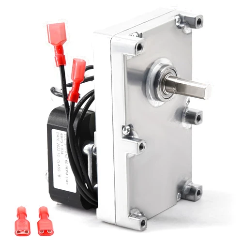 Adviace 250-00526 Auger Motor for Avalon Astoria Bay & Newport Bay & 900 PS & Arbor & Avanti & AGP, Lopi Yankee Bay & Yankee PS & AGP & Leyden & Pioneer Bay & FoxFire Pellet Stoves, 1 RPM Auger Motor 90-0191