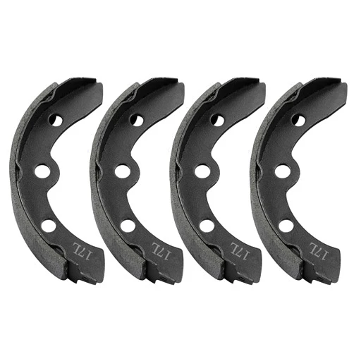MOSNAI Golf Cart Brake Shoes Kit for Club Car DS & Carryall Manual Adjust 1981-1994 Golf Cart Rear Brake Assembly OEM# 1011463 1011296 1011433 1015757(4PCS-Long)