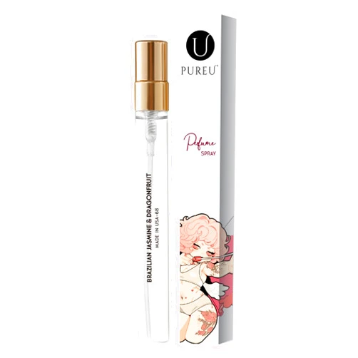 PUREU Rouge Flame 540 Phero Perfume, Personal Fragrance Vanilla Tropic Bloom Santo Eau de Parfum for Men and Women, Portable Infused Essential Oil Perfume Cologne (Tropic Bloom 68)
