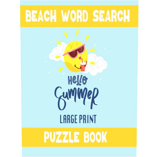 Jack Welson Summer Word Search Puzzles Book: Activity Puzzles Book With Summer Season Themed Words For Kids And Adults Men And Women