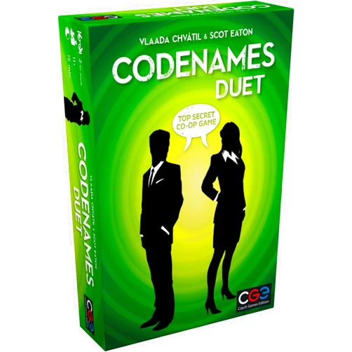 Czech Games Codenames: Duet - The Two Player Word Deduction Game by CGE Czech Games Edition