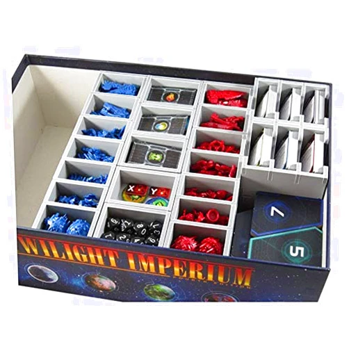 Folded Space Twilight Imperium 4 and Expansions Board Game Box Inserts Organizer
