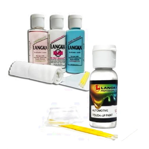 Langka Paint Chip Repair Kit and 1oz Touch-Up Paint Compatible with 2017, Hyundai, Santa Fe, SWP/SWA, White Pearl Tricoat.