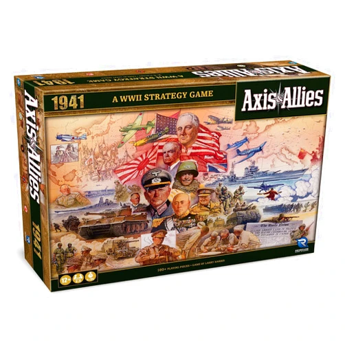 Renegade Game Studios Axis & Allies: 1941 - A WWII Strategy Board Game, Renegade Game Studios, Epic War Game Set in 1941, Struggle for Supremacy, Ages 12+, 2-5 Players, 1-3 Hour Playing Time